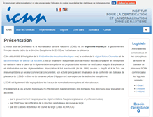 Tablet Screenshot of icnn.fr
